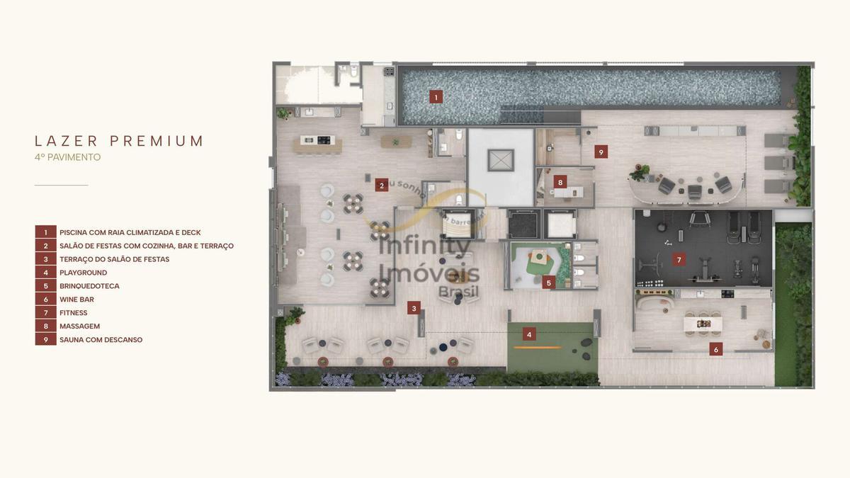 Apartamento, Lourdes, 4 Quartos