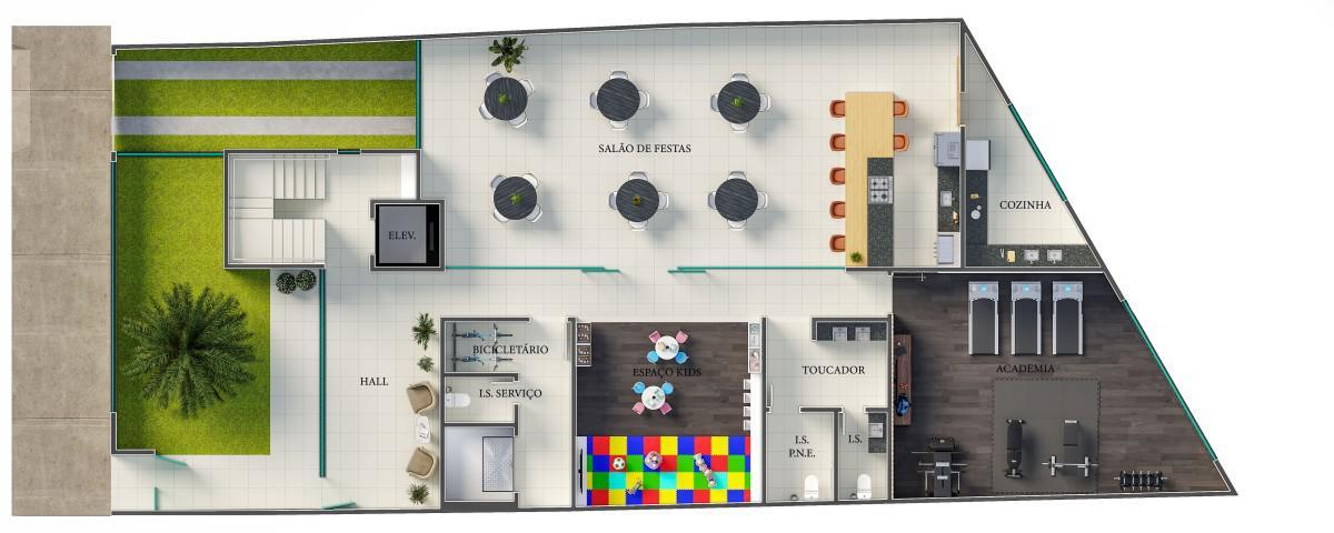 Apartamento, Cidade Nova, 4 Quartos, 3 Vagas, 2 Suítes