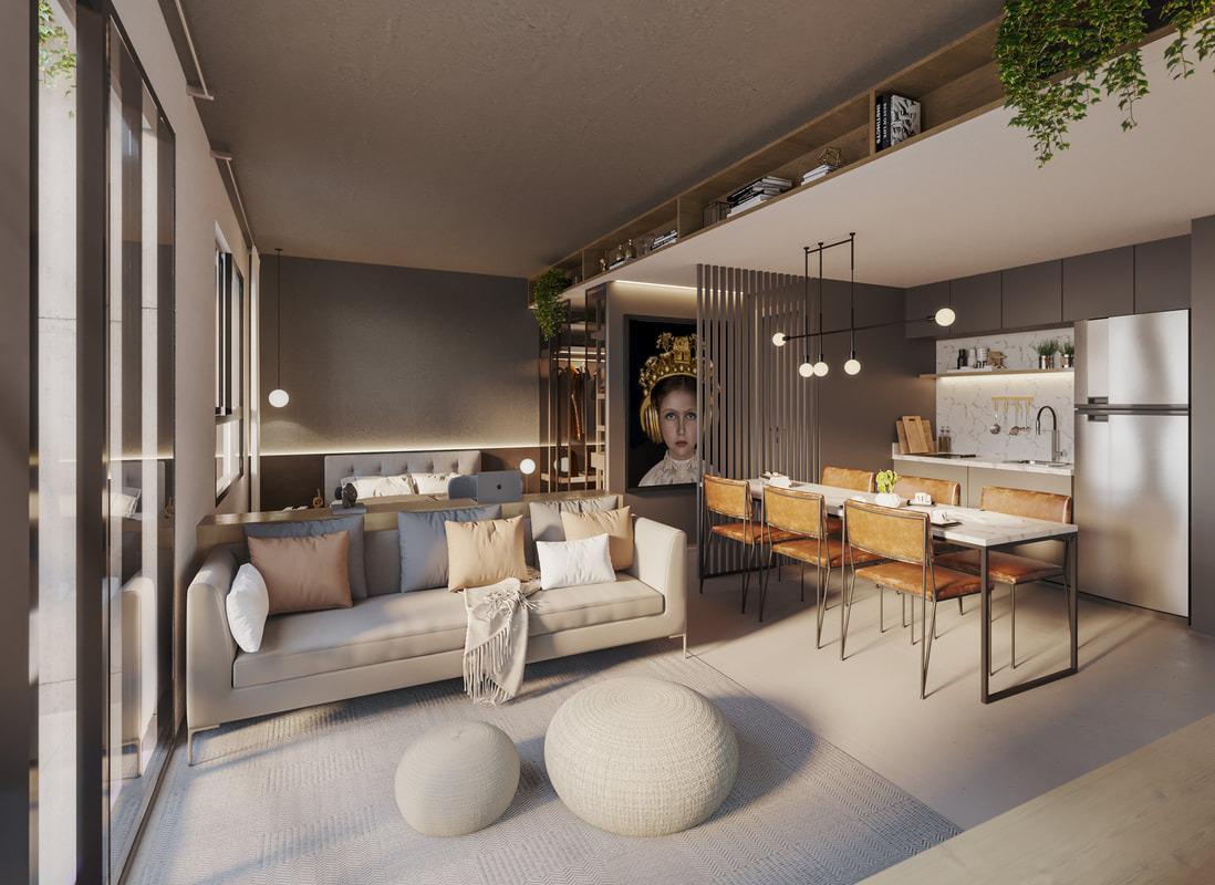 Quitinete, Brasiléia, 1 Quarto, 1 Vaga