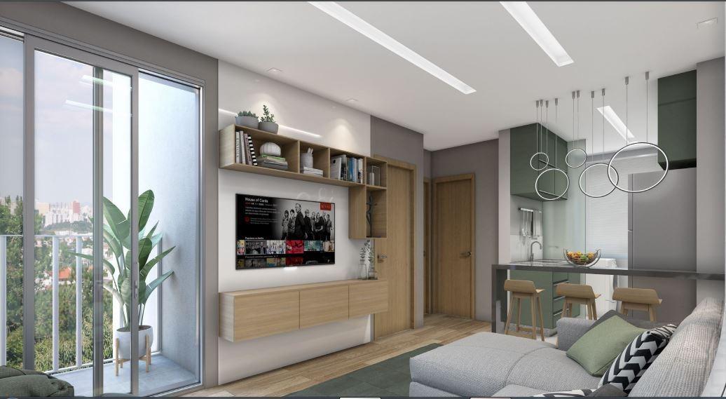 Apartamento, Caiapós, 2 Quartos, 1 Vaga