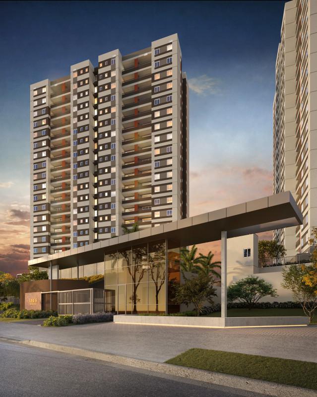 Apartamento, Califórnia, 3 Quartos, 0 Vaga, 1 Suíte