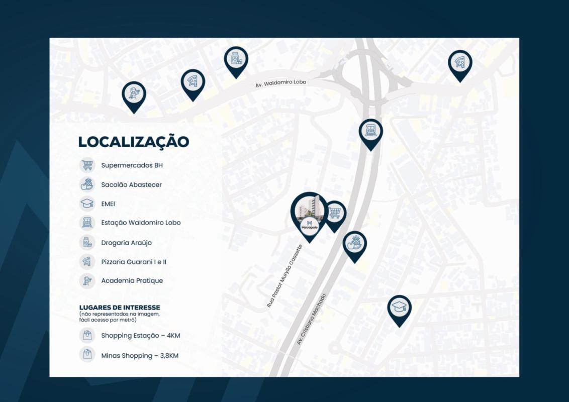 Apartamento, São Bernardo, 2 Quartos, 1 Vaga