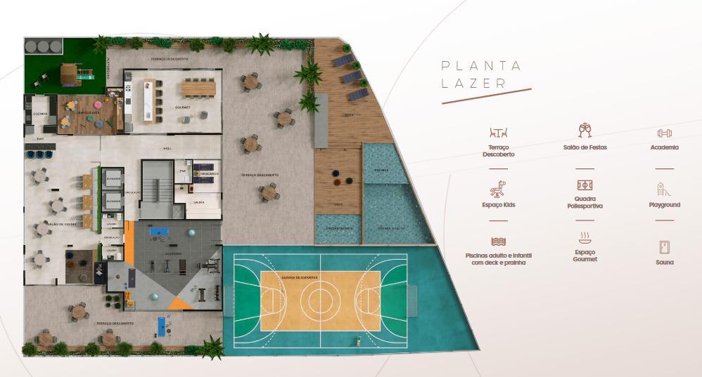 Cobertura, São Lucas, 2 Quartos, 3 Vagas, 1 Suíte