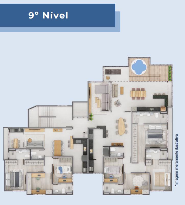 Cobertura, Aeroporto, 4 Quartos, 3 Vagas, 1 Suíte