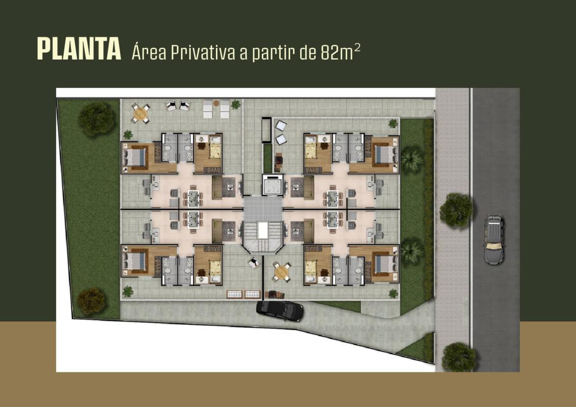 Apartamento, Santa Rosa, 2 Quartos, 1 Vaga, 1 Suíte