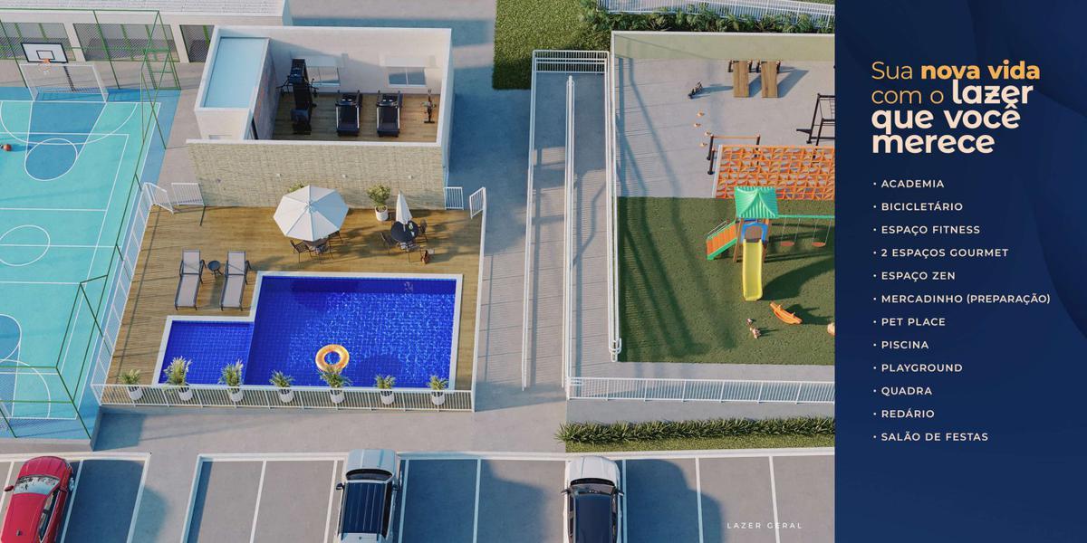 Apartamento, Jequitibá, 2 Quartos, 1 Vaga
