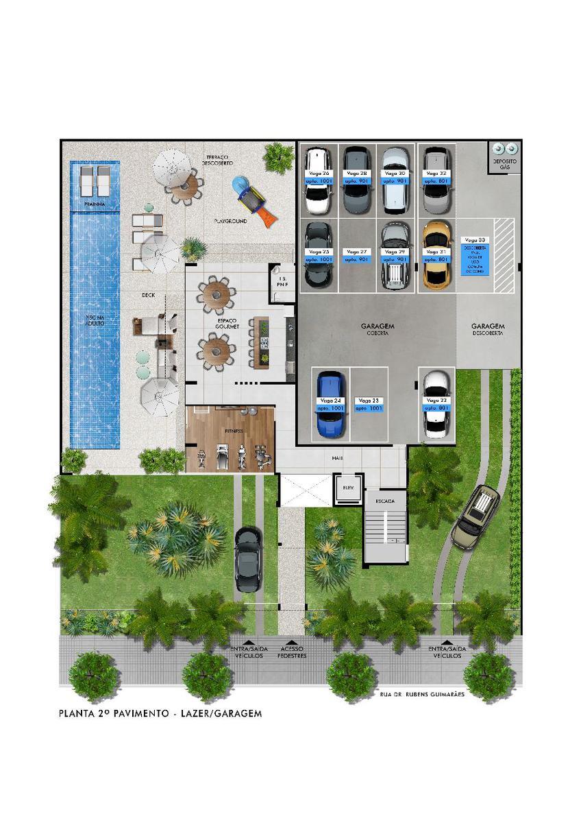 Apartamento, Castelo, 4 Quartos, 4 Vagas, 3 Suítes