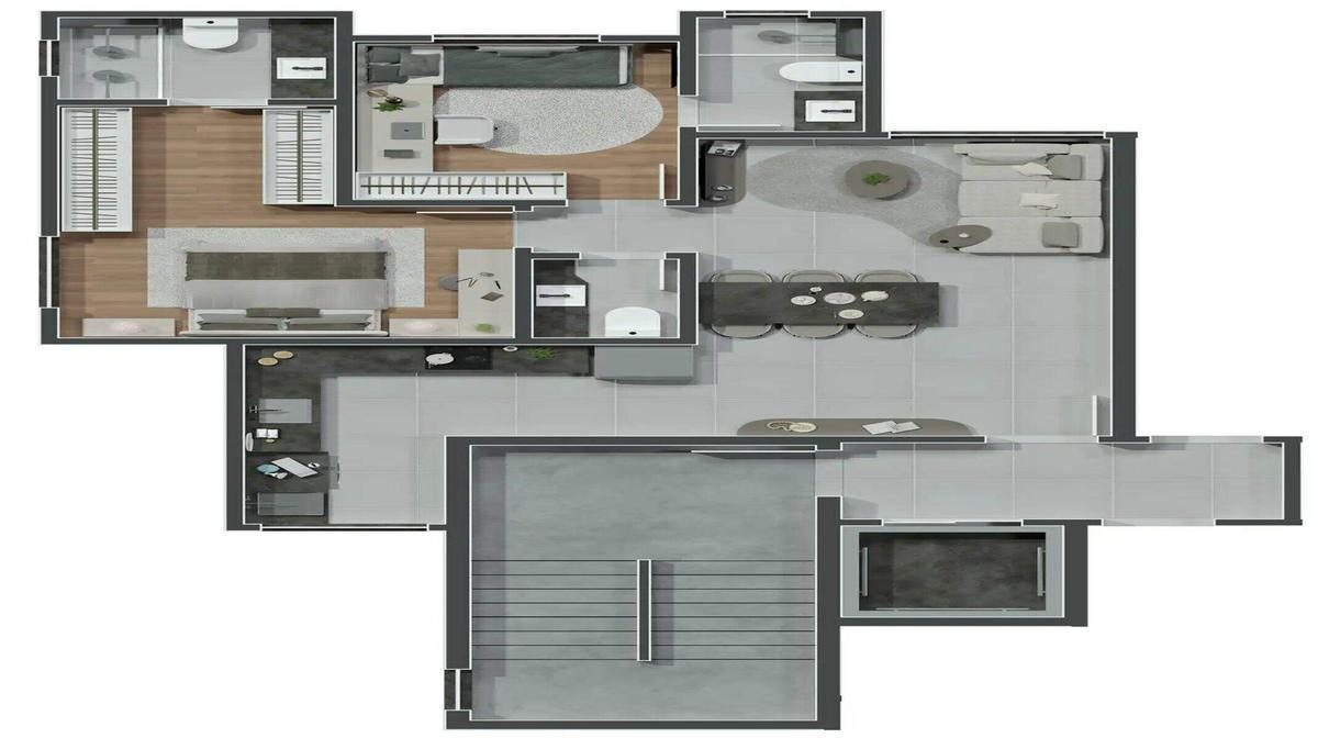 Cobertura, Santo Antônio, 2 Quartos, 2 Vagas, 2 Suítes