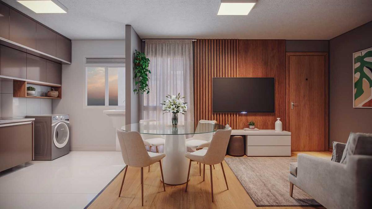 Apartamento, Três Barras, 2 Quartos, 1 Vaga