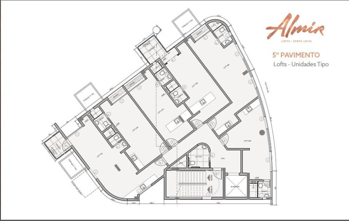 Apartamento, Santa Lúcia, 1 Quarto, 1 Vaga