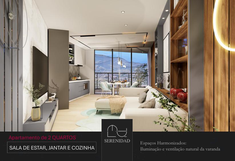 Apartamento, Vale do Sereno, 1 Quarto, 1 Vaga, 1 Suíte