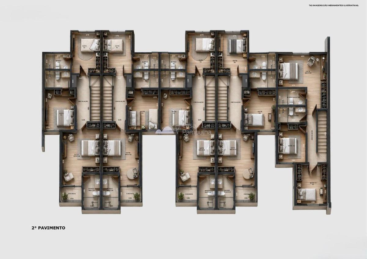 Casa, Dona Clara, 3 Quartos, 1 Vaga, 3 Suítes