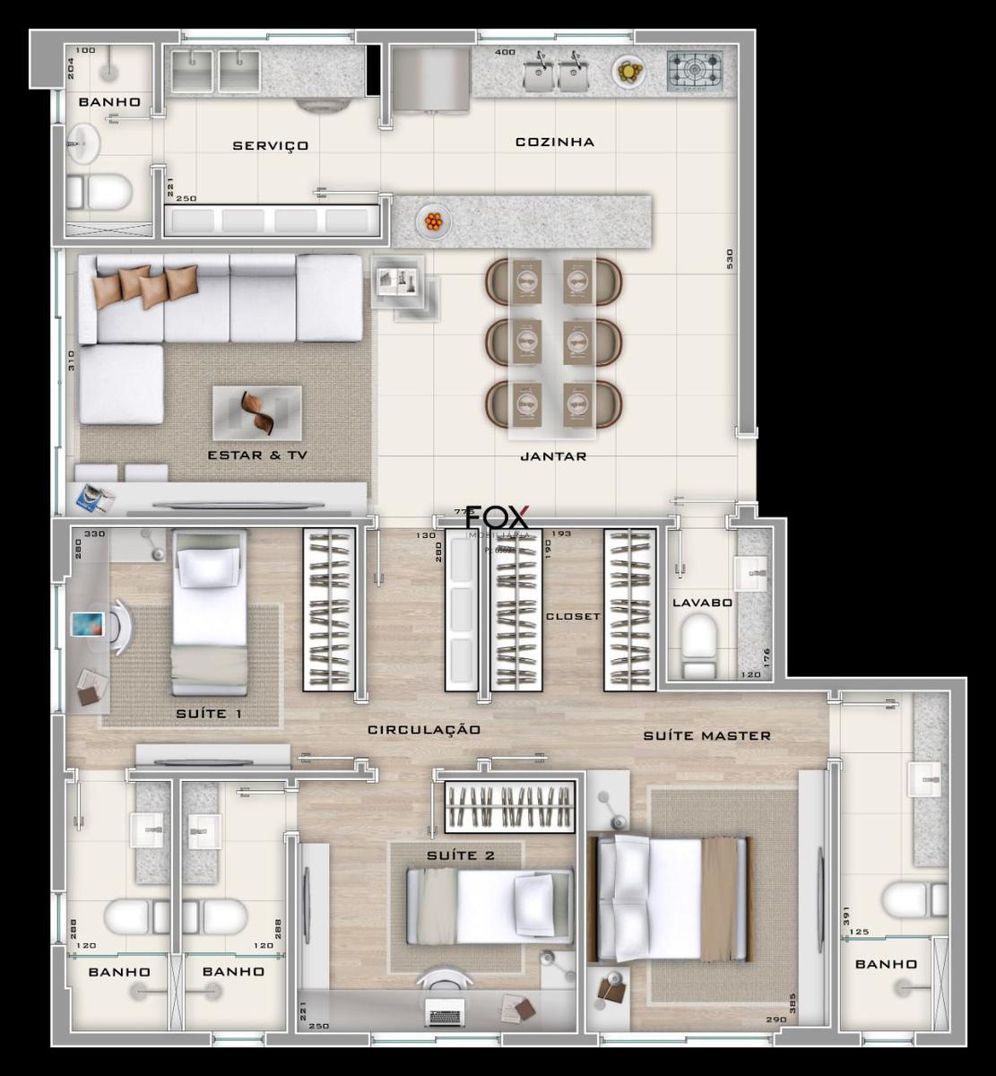 Apartamento, Savassi, 3 Quartos, 3 Vagas, 3 Suítes