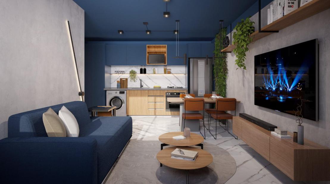 Apartamento, Lourdes, 1 Quarto, 1 Vaga