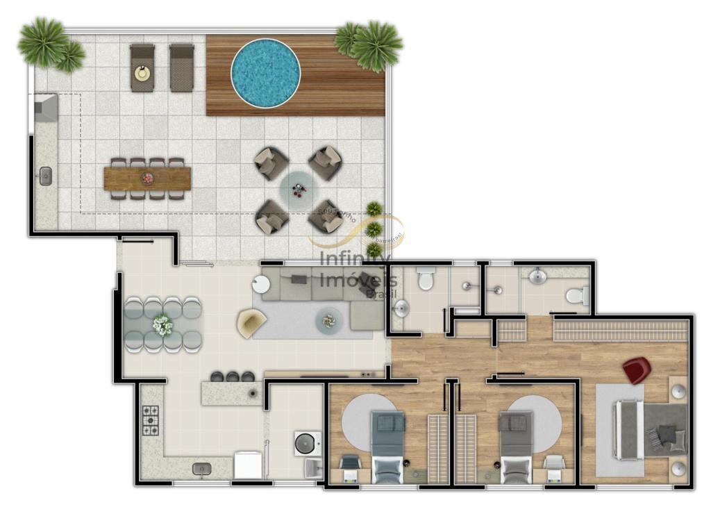 Apartamento, Nova Suíssa, 3 Quartos