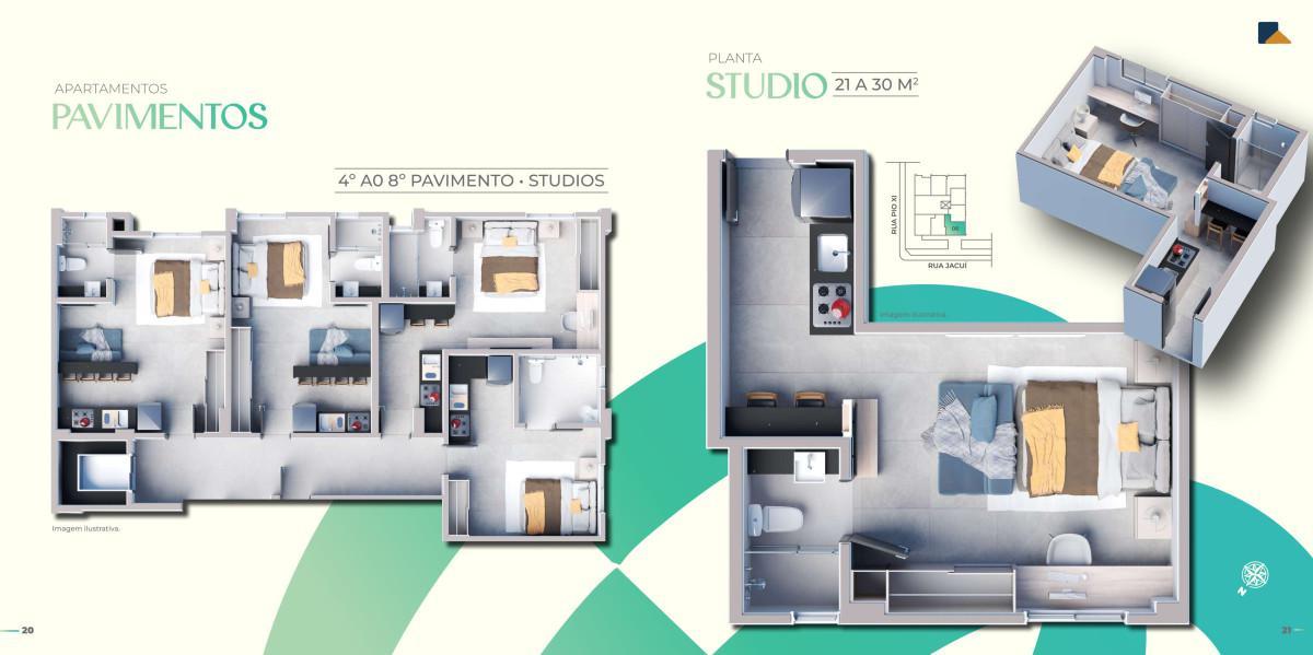 Apartamento, Ipiranga, 1 Quarto, 1 Vaga