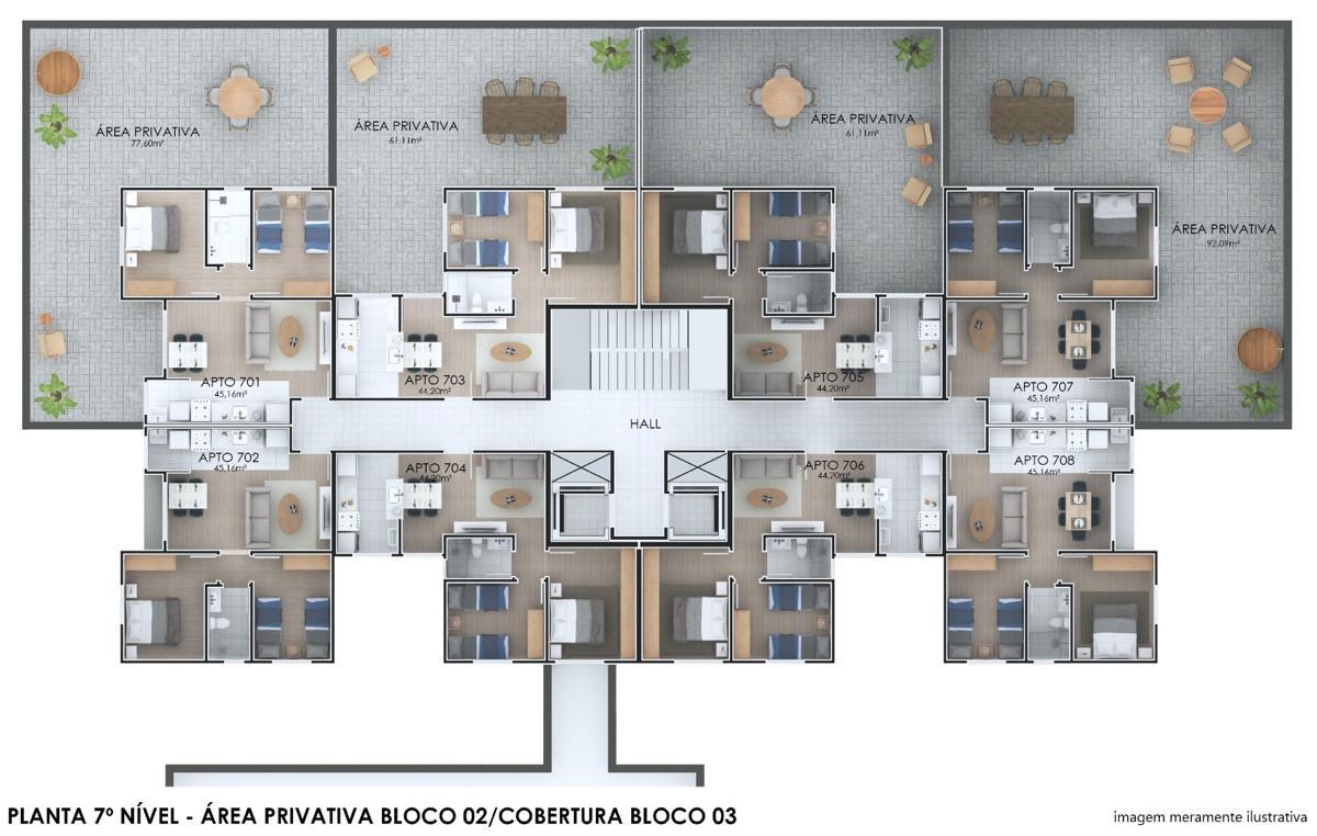 Apartamento, Canaã, 2 Quartos, 1 Vaga