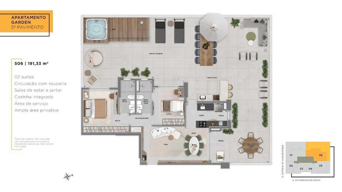 Apartamento, Savassi, 2 Quartos, 1 Vaga, 1 Suíte