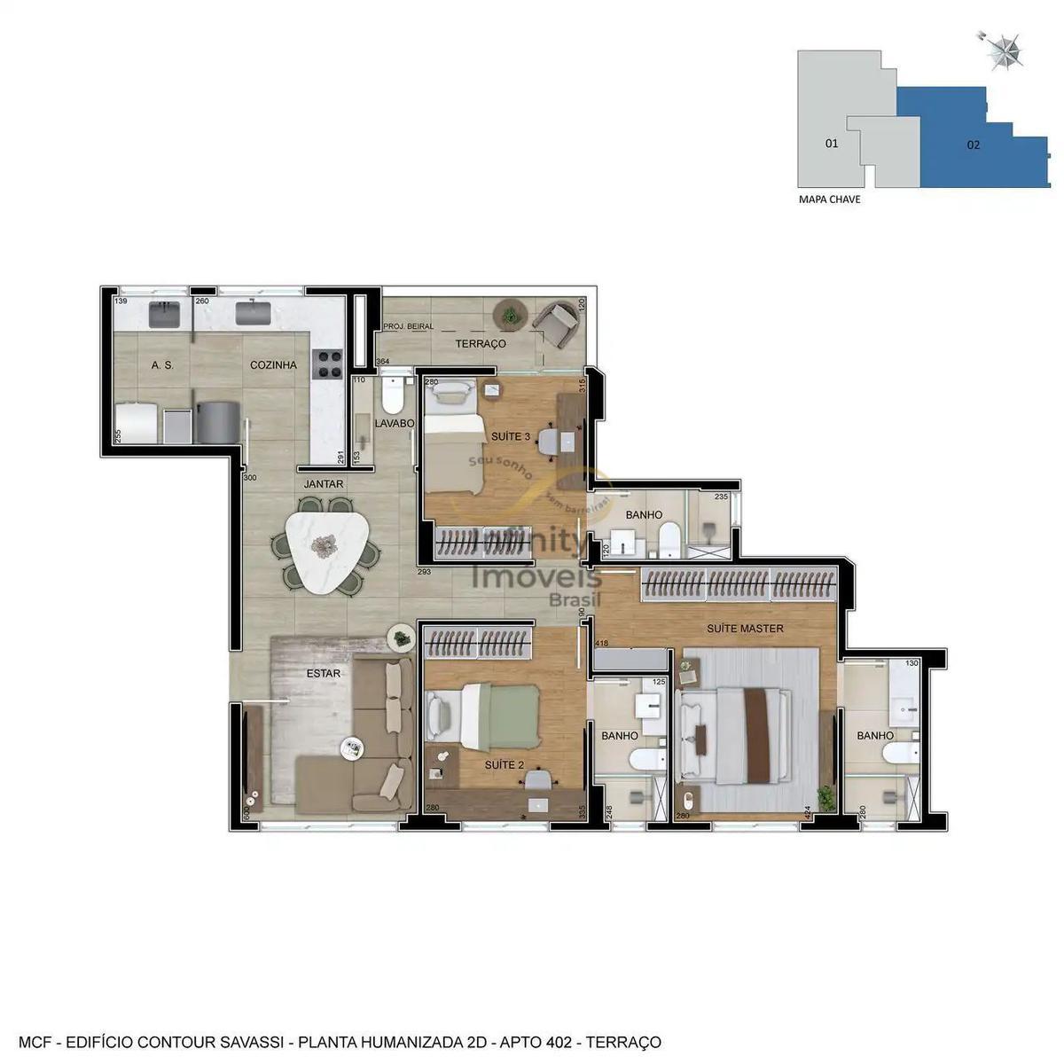 Apartamento, Carmo, 3 Quartos