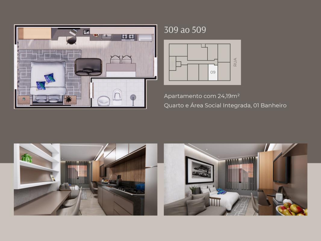 Apart Hotel, União, 2 Quartos, 0 Vaga