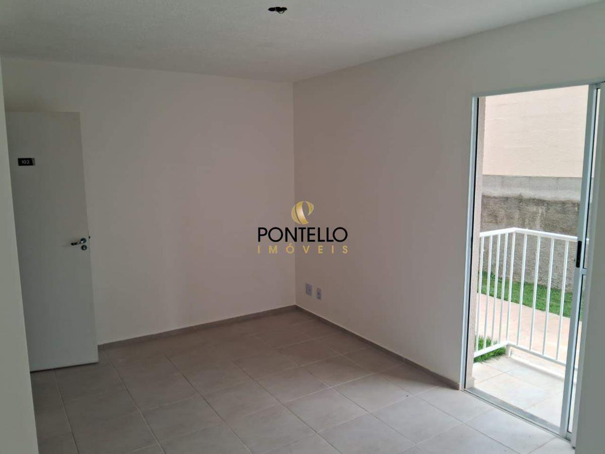 Apartamento, Indústrias, 2 Quartos, 1 Vaga