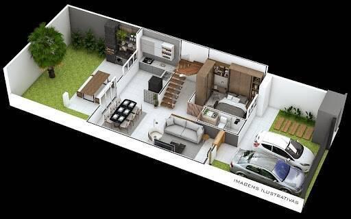 Casa, Vila Ipanema, 3 Quartos, 2 Vagas, 1 Suíte