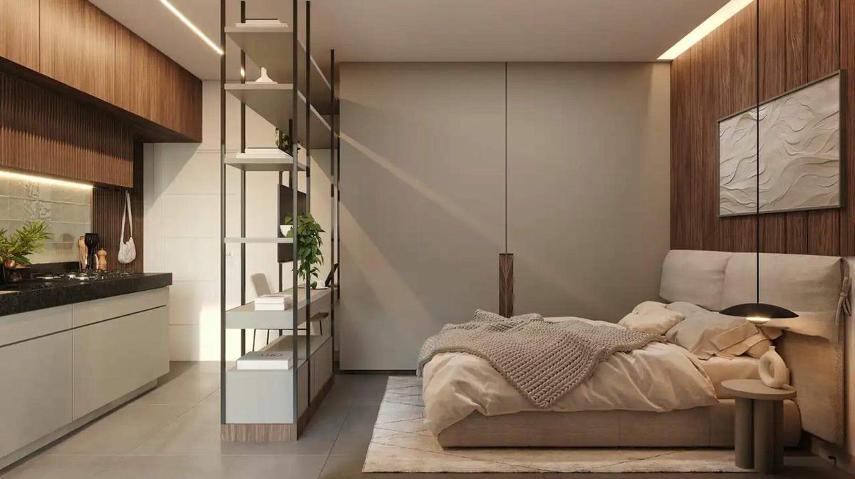 Apartamento, Tibery, 1 Quarto, 1 Vaga, 1 Suíte