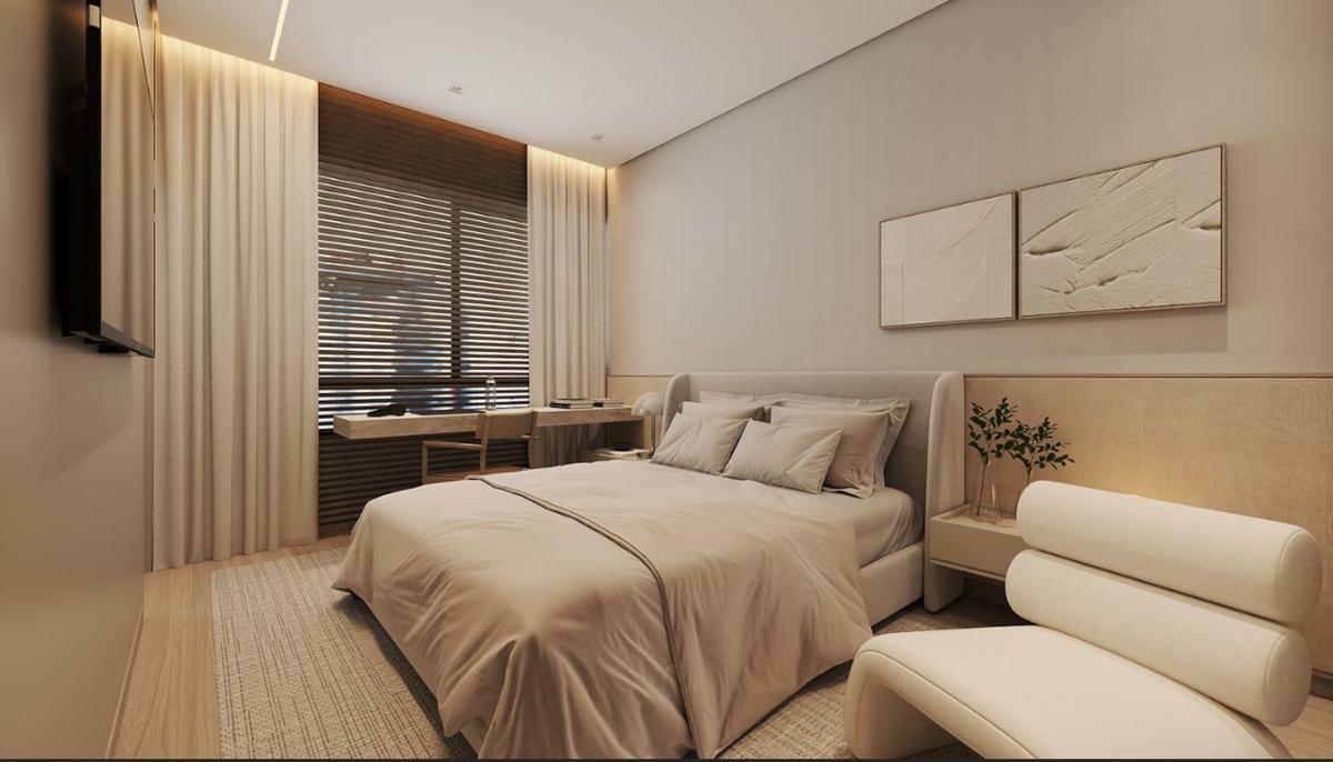 Apartamento, Funcionários, 1 Quarto, 0 Vaga, 1 Suíte