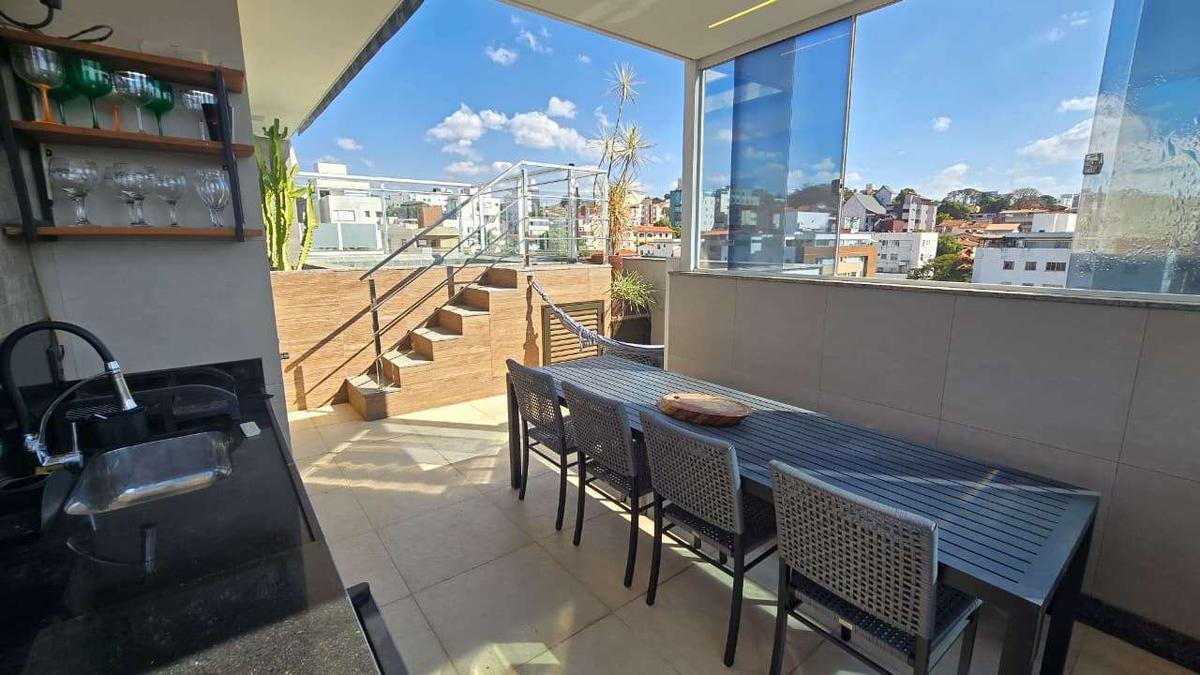 Cobertura, Santa Rosa, 3 Quartos, 3 Vagas, 1 Suíte