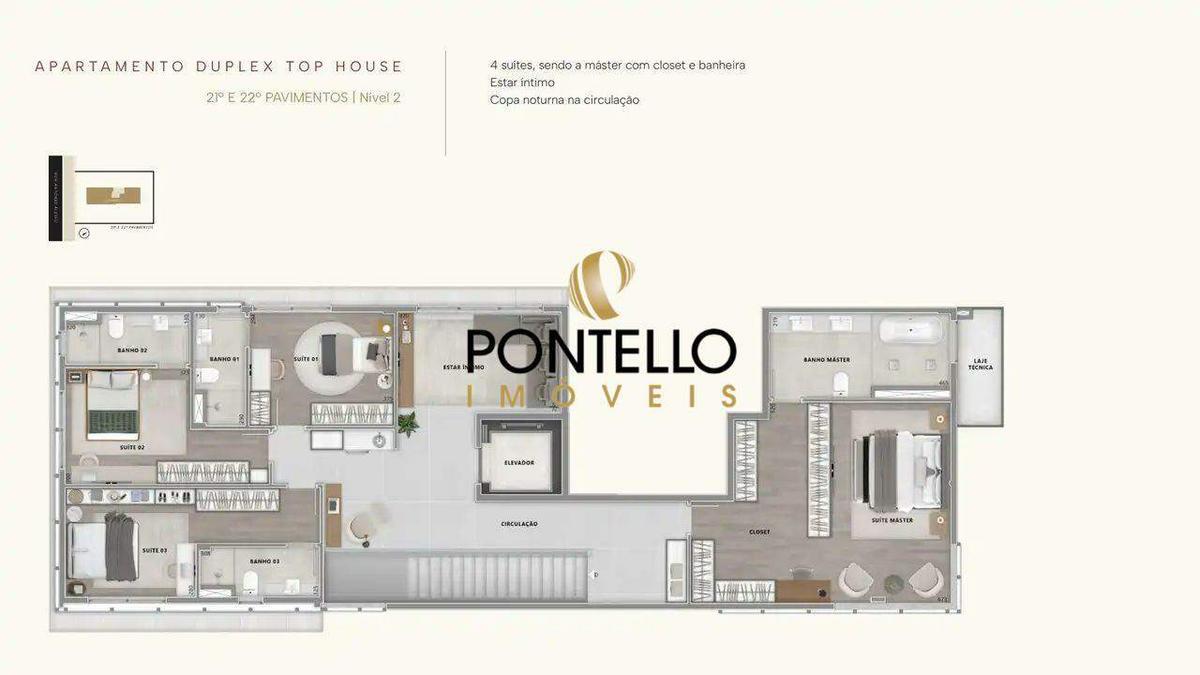 Apartamento, Lourdes, 4 Quartos, 3 Vagas, 2 Suítes