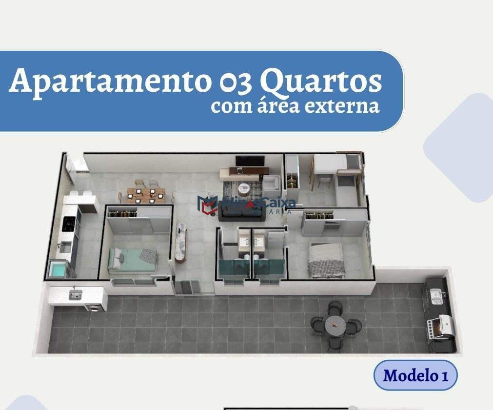 Apartamento, Olaria, 2 Quartos, 1 Vaga, 1 Suíte