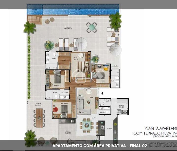 Apartamento, Castelo, 4 Quartos, 2 Vagas, 4 Suítes