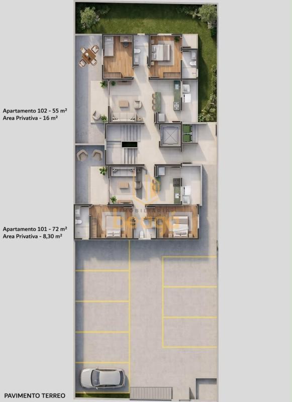 Apartamento, Santa Mônica, 2 Quartos, 1 Vaga, 1 Suíte