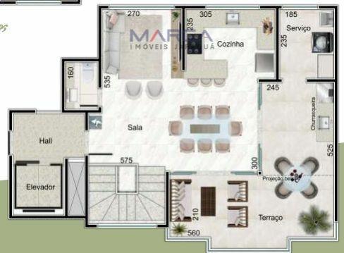 Cobertura, Pampulha, 4 Quartos, 3 Vagas