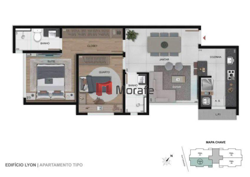 Apartamento, Prado, 2 Quartos, 2 Vagas, 1 Suíte