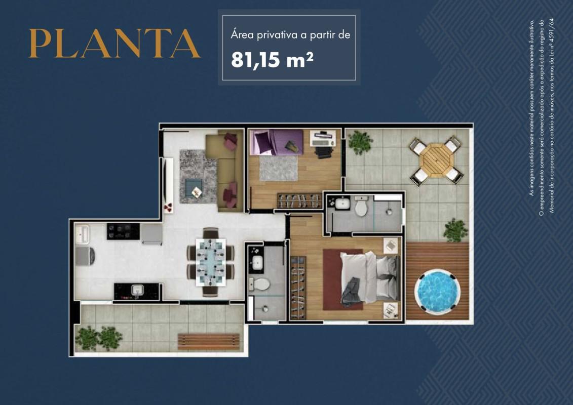 Apartamento, Alto Caiçaras, 2 Quartos, 1 Vaga, 1 Suíte