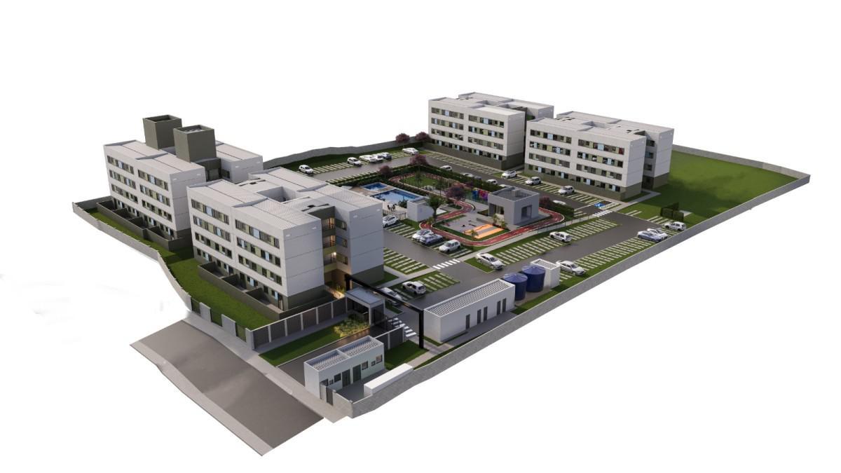 Apartamento, Três Barras, 2 Quartos, 1 Vaga