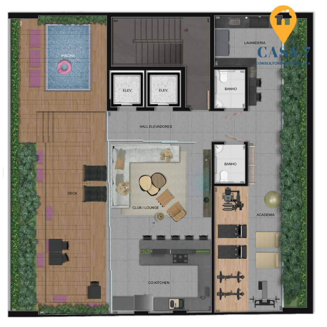 Apartamento, Centro, 1 Quarto, 1 Vaga