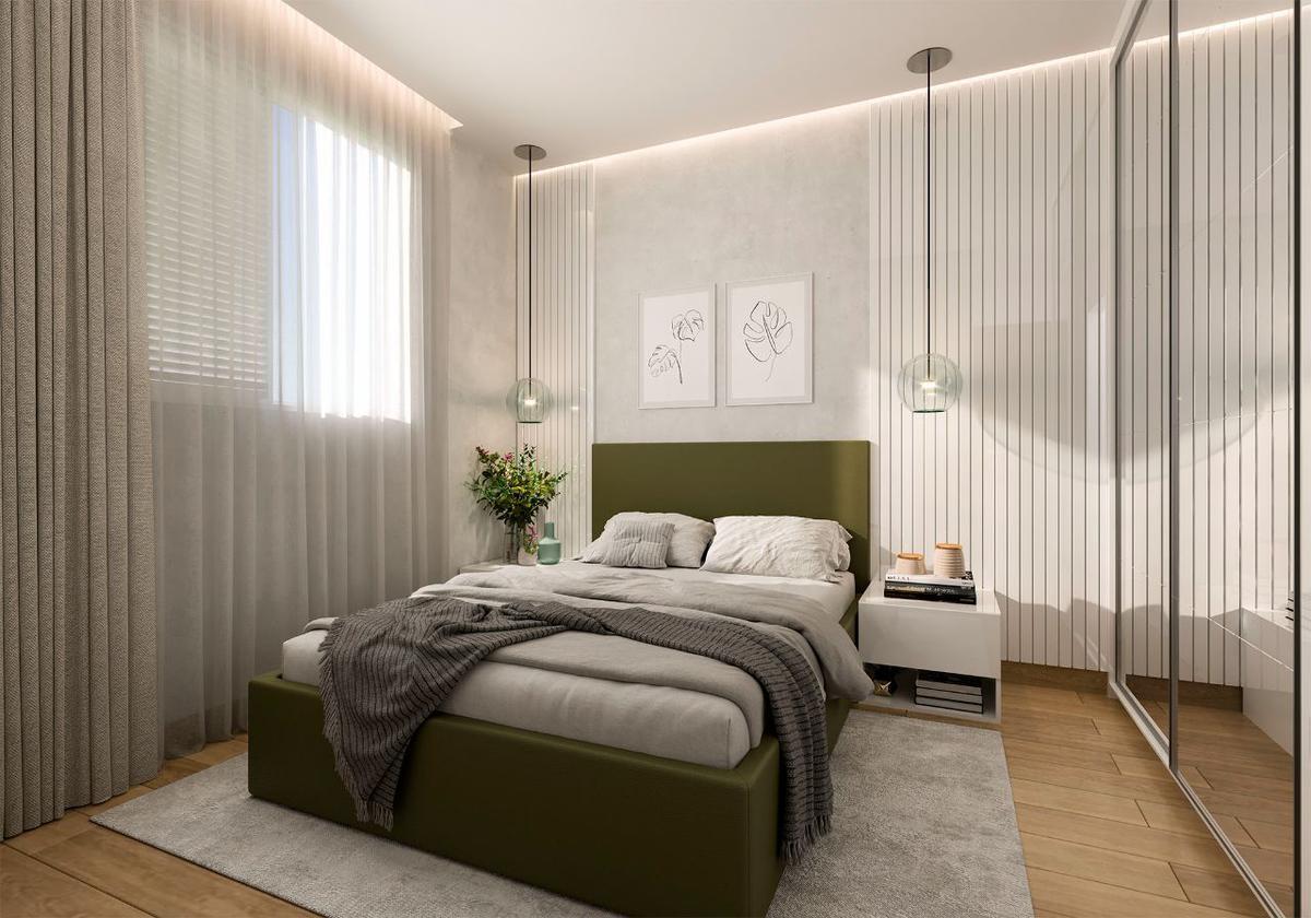 Apartamento, Eldorado, 2 Quartos, 1 Vaga