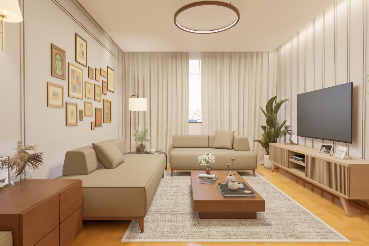 Apartamento, Centro, 3 Quartos, 0 Vaga, 1 Suíte