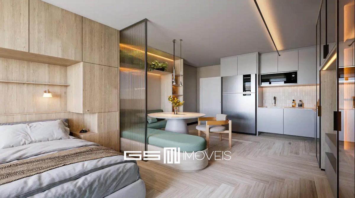 Apartamento, Centro, 1 Quarto, 0 Vaga, 1 Suíte