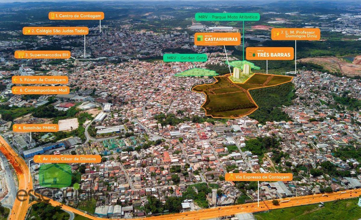 Apartamento, Três Barras, 2 Quartos, 1 Vaga, 1 Suíte