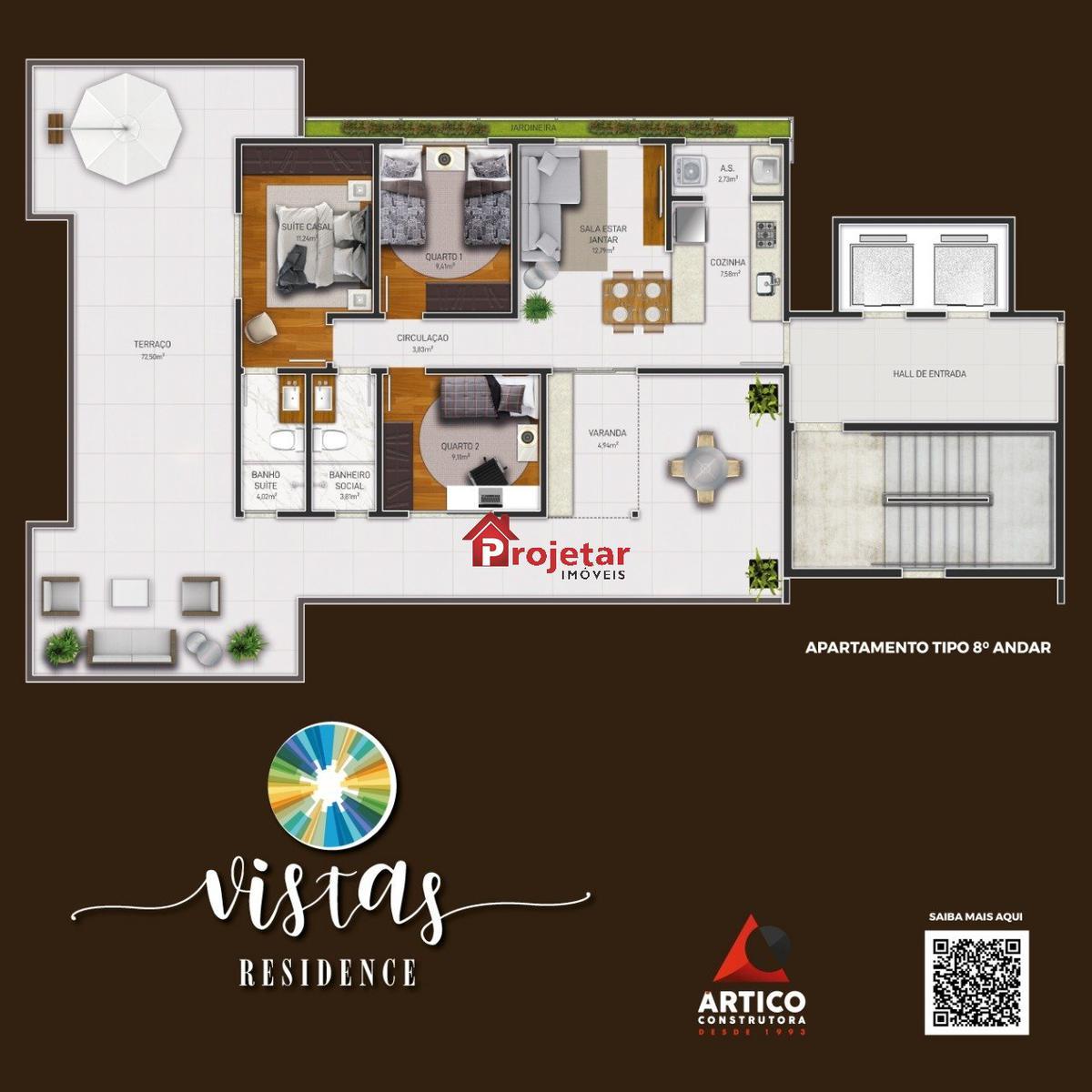 Apartamento, Sagrada Família, 3 Quartos, 2 Vagas, 1 Suíte