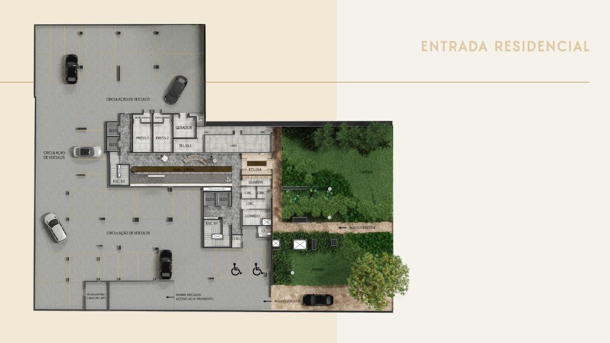 Apartamento, Funcionários, 4 Quartos, 3 Vagas, 2 Suítes