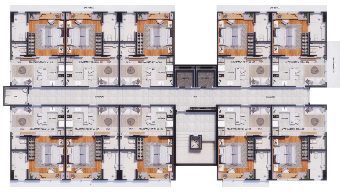 Apartamento, Ouro Preto, 1 Quarto, 1 Vaga, 1 Suíte
