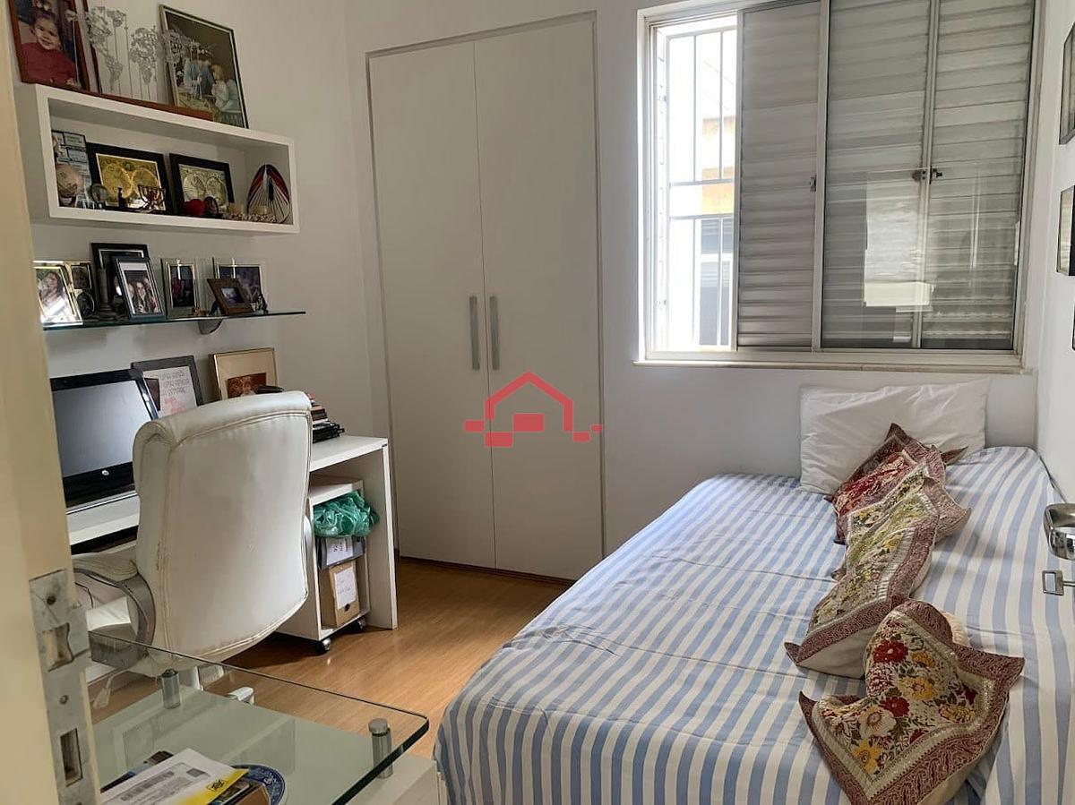 Apartamento, Funcionários, 4 Quartos, 2 Vagas, 1 Suíte