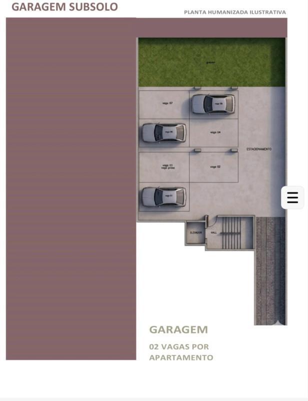 Apartamento, Castelo, 3 Quartos, 2 Vagas, 1 Suíte