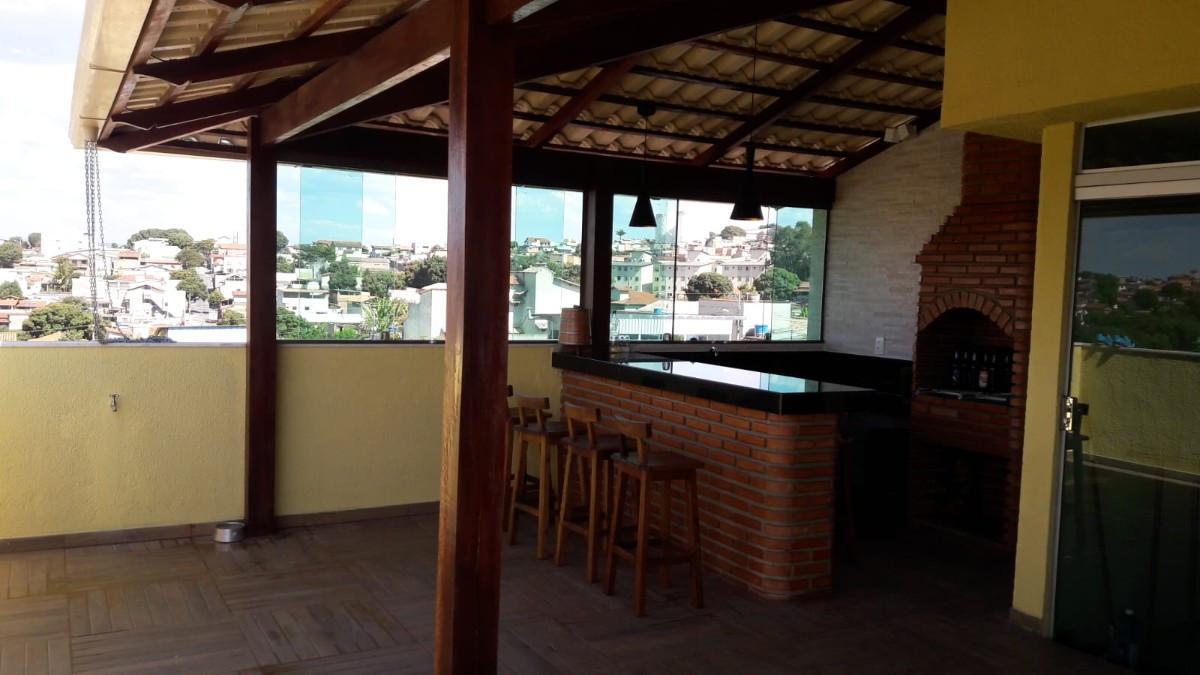 Cobertura, Piratininga (venda Nova), 2 Quartos, 1 Vaga, 1 Suíte