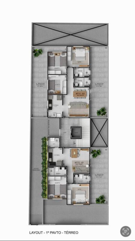 Apartamento, Milionários, 3 Quartos, 2 Vagas, 1 Suíte