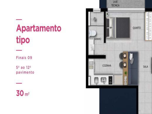 Apartamento, Lourdes, 2 Quartos, 1 Vaga